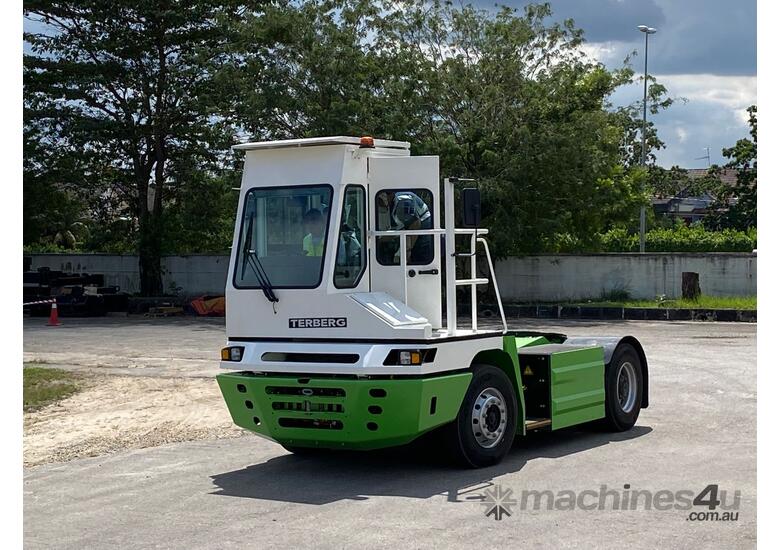 caption Terberg YT200EV Electric Terminal Truck - Zero CO2 & NOx emissions!