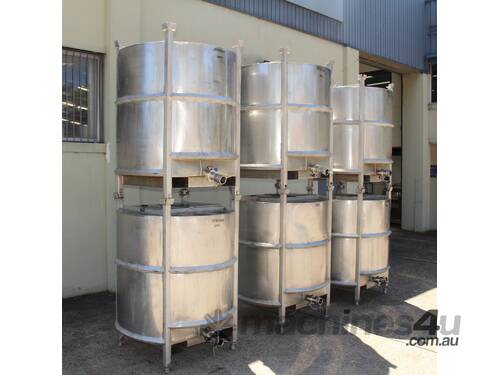 Stainless Steel Stackable Tank