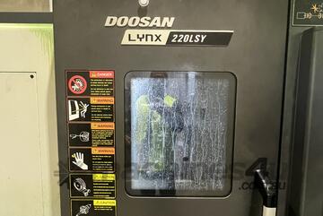 DOOSAN LYNX 220LSYC CNC Machine in excellent condition (Barely  )