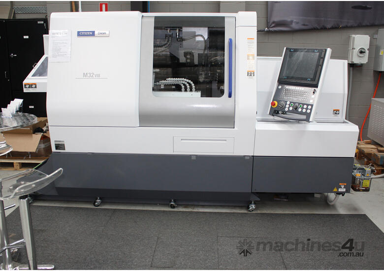 caption Citizen M32 VIII Swiss-Type High Precision CNC Lathe - In Stock, Free Immediate Delivery