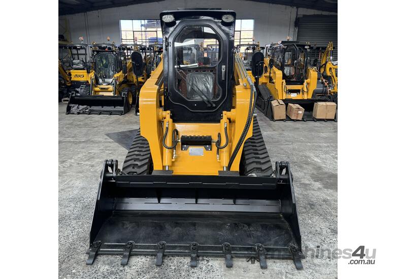 caption Posi track skid steers 85hp yanmar diesel engine high flow air condition 1ton lift capacity
