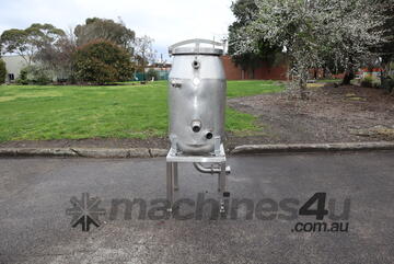 Stainless Steel Multi-Access Processing Storage Vessel Tank Kettle with Locking Lid & Valves - 220L