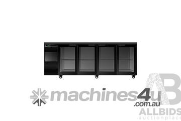 SKOPE SL.4.GSW BackBar 4 Glass Swing Door SlimLine Fridge - ORP $9,610