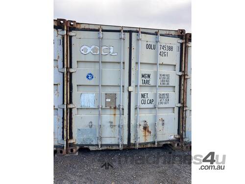 40 FT SHIPPING CONTAINER 