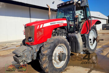 (8611) 2010 Massey Ferguson 7495 Dyna-VT FWA Tractor (VIN: U124023X) (Lake Wyangan, NSW)