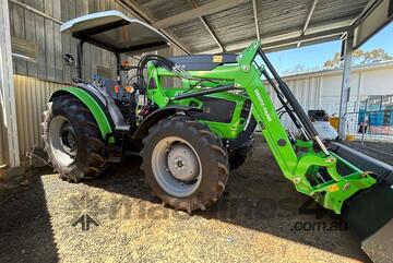 Deutz Fahr 90hp Lifestyle Tractor with 4 in 1 bucket, forks and slasher!