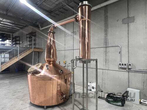 Copper Still and 1250 Litre Condenser