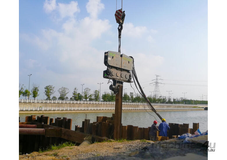 ICE 55NF Vibratory Hammer and Power Pack - Crane Suspended - Single or Double Clamp - Hire