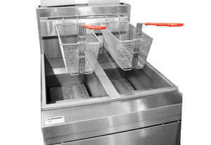 RC400TE - Superfast Natural Gas Tube Twin Vat Fryer