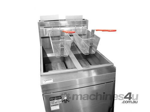 RC400TE - Superfast Natural Gas Tube Twin Vat Fryer