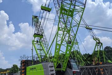 ZOOMLION ZCC1000V GLEASON CRANES CRAWLER CRANE