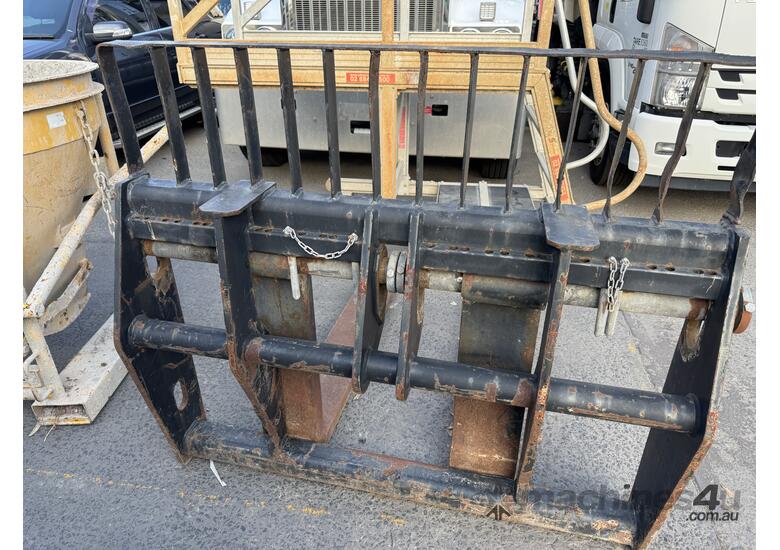 caption Forklift attachment