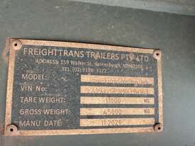 2022 Freighttrans Tri Axle Drop Deck Extendable Trailer - picture0' - Click to enlarge