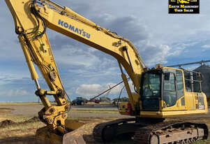 2010 Komatsu PC220 Excavator, Trimble GPS, E.M.U.S MS1058