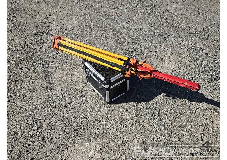 Unused Captok Self-Leveling Rotary Laser Level With Batteries, Receiver, Tripod, Grade Rod 