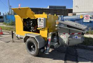 JACON CONCRETE / SHOTCRETE TRAILER PUMP