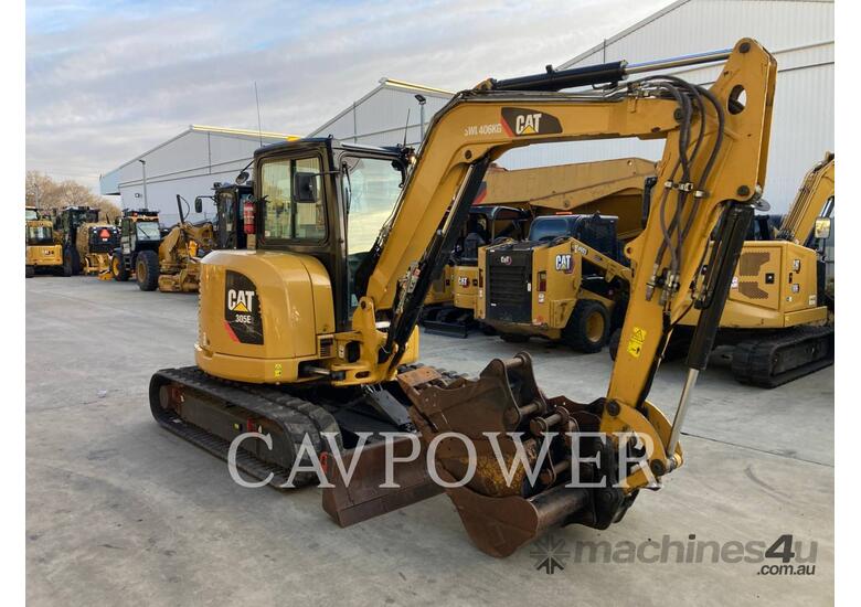 caption CAT 305E2CR Track Excavators
