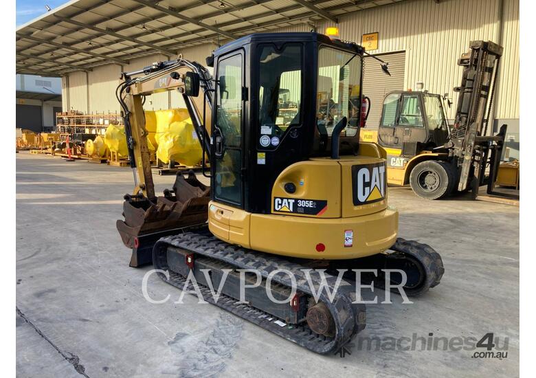 caption CAT 305E2CR Track Excavators