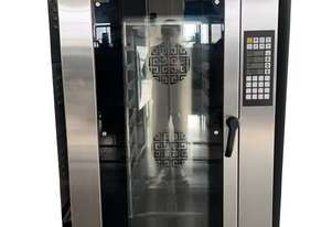 Bakers Oven. 10 tray Convection. Rotating carousel. Tray sizes 455/405 x 740. Up to 30 loaves