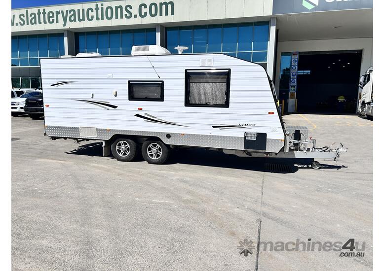 caption 2015 Concept Franklin LTD628X 21ft Dual Axle Caravan (Repaired Write-Off)