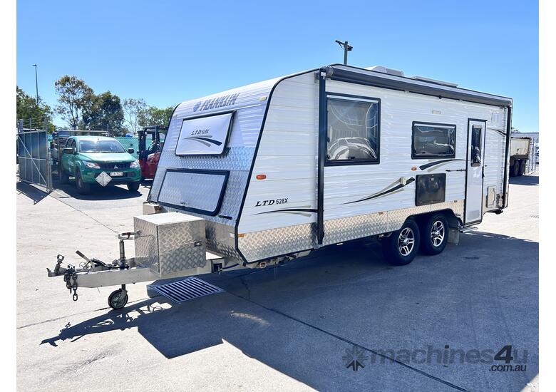 caption 2015 Concept Franklin LTD628X 21ft Dual Axle Caravan (Repaired Write-Off)