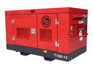 Chicago Pneumatic T190-12, 190 cfm Skid Mounted Diesel Compressor