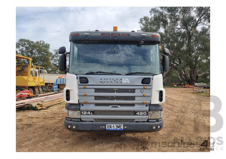 12/2003 Scania P124 6x4, 12L Diesel, Tipper Truck 