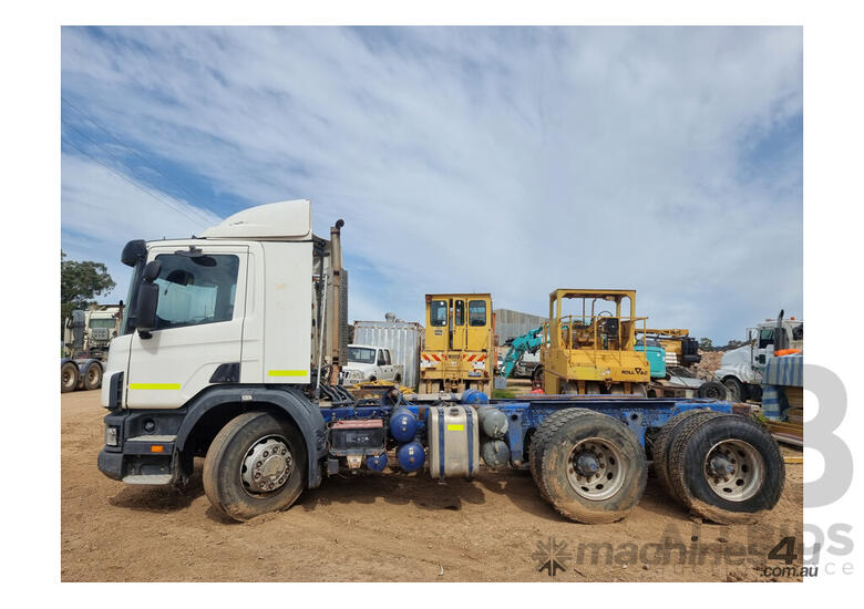 12/2003 Scania P124 6x4, 12L Diesel, Tipper Truck 