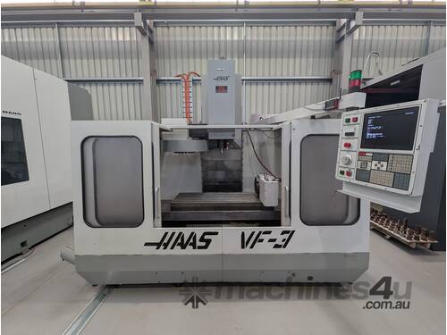 Haas VF3, 4 axis cnc maching centre, milling machine, mill