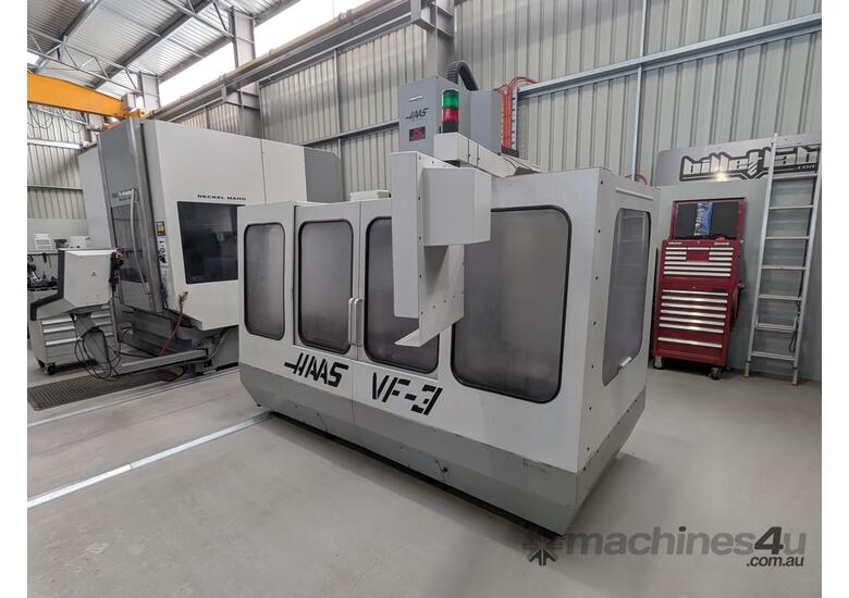 Haas VF3, 4 axis cnc maching centre, milling machine, mill