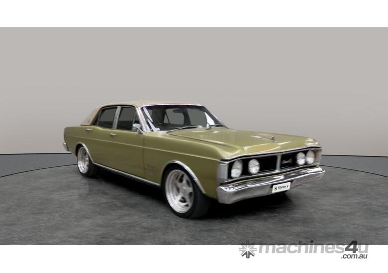 caption 1970 Ford XY Fairmont Sedan Factory 302ci V8