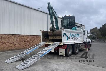 3.3m - 6Tonne Heavy Duty Rubber Tyre,Rubber Track Machinery Loading Ramps