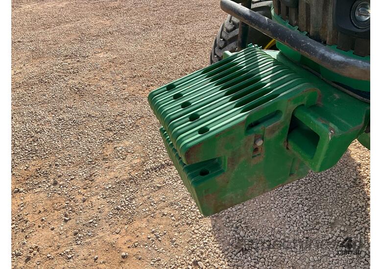 caption John Deere 6110M 4x4 Tractor