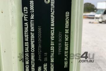 Hino 2018   300 series Tipper