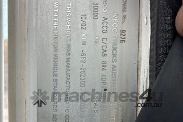 2002 Iveco ACCO 2350 Water Cart