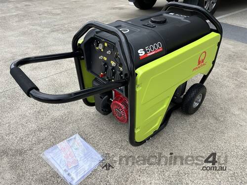 NEW PRAMAC S5000 5.3KVA PETROL GENERATOR