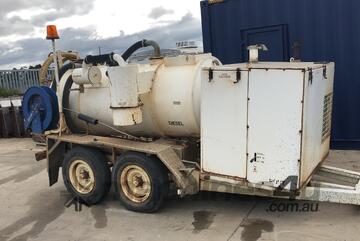 Spout Vac Vaccuum Excavator Trailer