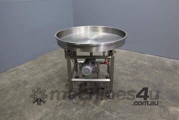 Stainless Steel Accumulation Table - 900mm Diameter Table