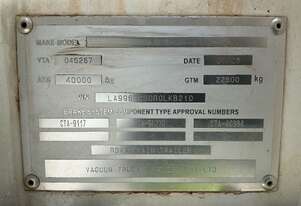 2025 VTB Semi-1 Tri Axle Tanker Trailer