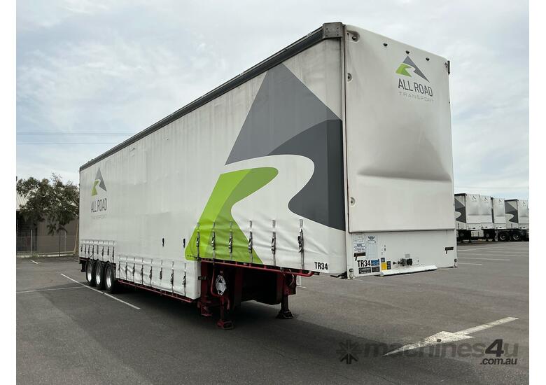 2019 Vawdrey VB S3 Tri Axle Double Drop Curtainside B Trailer