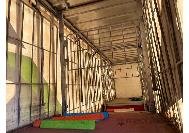 2019 Vawdrey VB S3 Tri Axle Double Drop Curtainside B Trailer