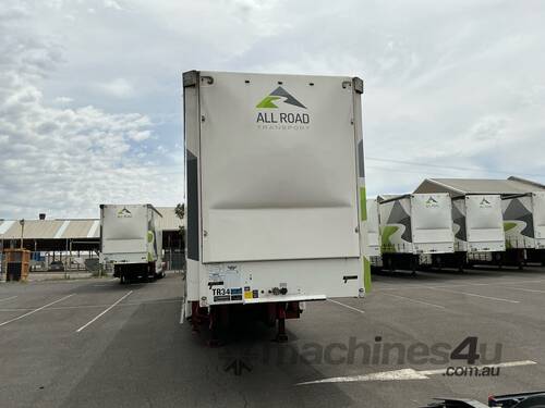 2019 Vawdrey VB S3 Tri Axle Double Drop Curtainside B Trailer
