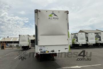 2019 Vawdrey VB S3 Tri Axle Double Drop Curtainside B Trailer