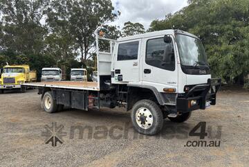 2007 Isuzu FTS 750 Dual Cab 4x4 Tray Truck