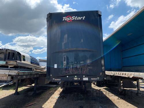 2024 Topstart Tri Axle Drop Deck Curtainsider A Trailer