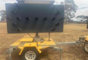 Data Signs Directional Arrow Trailer