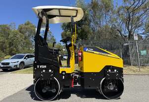 New MULTIPAC T15H Double Drum Vibrating Roller