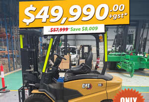 New Cat 3.5T Electric Forklift