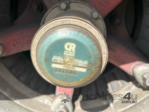 1998 Barker Heavy Duty Tri Axle Tri Axle Flat Top B Trailer