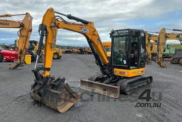 2023 JCB 55Z-1 Excavator (Rubber Tracked)